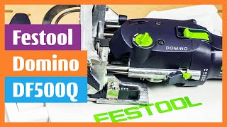 Festool Domino DF 500 QSet  Excellent Joining Machine Patented Routing Principle [upl. by Standish]