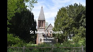 St Marys Church Chute Forest Wiltshire UK  4K English Countryside Church Tour [upl. by Analad262]