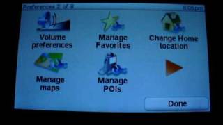 Video Demo TomTom GO 730 options [upl. by Gass]