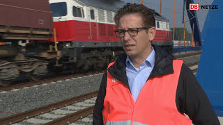 VDE 8 Belastungsfahrten auf der Mainbrücke und Flutmuldenbrücke Wiesen [upl. by Itsym]