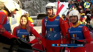 RELIVE  Team Relay  EBERSPÄCHER Luge World Cup  Innsbruck AUT [upl. by Leaj389]