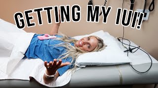 GETTING MY FIRST IUI  INFERTILITY JOURNEY  Caitlyn Neier [upl. by Clarisse]