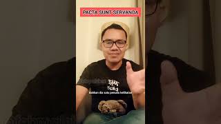 Koreksi Bahasa Latin untuk Rocky Gerung PACTA SUNT SERVANDA [upl. by Stefanie]