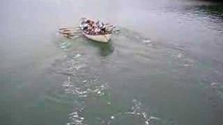 ITC Women whaleboat rowing 2008 Red Eagle Regatta3rd heat [upl. by Animsaj133]