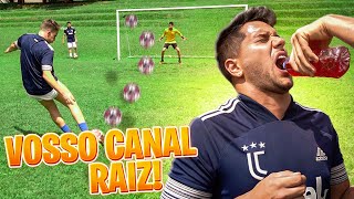 DESAFIOS DE FUTEBOL VOSSO CANAL RAIZ [upl. by Adigirb98]