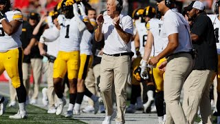 Iowa head coach Kirk Ferentz reaches 200 wins [upl. by Ratib]