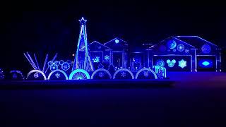 Gustavsson Family Lights 2023  Jingle Bell Rock by Bobby Helms [upl. by Nils]