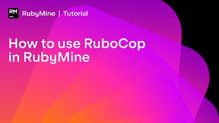 How to Use RuboCop in RubyMine [upl. by Ekenna]