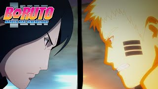 Naruto and Sasuke vs Jigen  Boruto Naruto Next Generations [upl. by Kelbee]