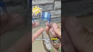 Cara membuat kunci pintu dari botol bekas diy kreatif shorts idekreative [upl. by Maloy]