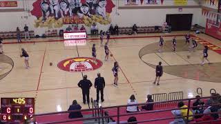 Olean High School vs Ellicottville High School Womens JV Basketball [upl. by Rehpoitsirhc]