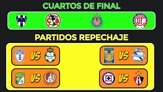 ASÍ se JUGARÁN los PARTIDOS de REPECHAJE en la LIGA MX torneo CLAUSURA 2023 [upl. by Naget]