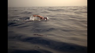 Neil Agius  Linosa to Gozo 1257 km  World Record Longest Ocean Swim [upl. by Corin]