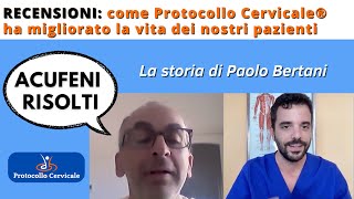 ACUFENI come si curano La storia di Paolo che ha risolto lACUFENE e il dolore CERVICALE [upl. by Zeralda]