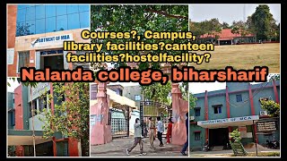 Nalanda college of biharsharif with details about courses campus amp facilities college biharsharif [upl. by Riki182]