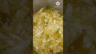 Cabbage chana dal curry full recipe subscribe [upl. by Bil]