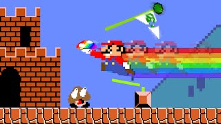 Mario Speedrun  What happened to Super Mario  Game Animation [upl. by Fabozzi]