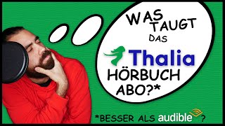 Das Thalia HörbuchAbo im Test 2023  Die Alternative zu AUDIBLE [upl. by Marlyn]