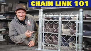 Chain Link Basics All The Parts And Where They Go [upl. by Anelah957]