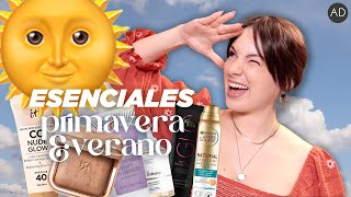 Esenciales primaveraverano  Favoritos cuidado y maquillaje para el calorcete publi [upl. by Elyse954]