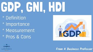 Everything you need to know about GDP GNI and HDI  International Business gdp [upl. by Chandal819]