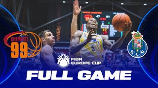 Niners Chemnitz v FC Porto  Full Basketball Game  FIBA Europe Cup 202223 [upl. by Eelrac281]