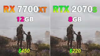 RTX 2070 Super vs RX 7700 XT  Is The 2070s Still Worth on 2024 Test in 6 Games 2K and 4K [upl. by Haonam]