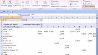 am4412  PivotTabellen in Excel2007 mit anderen Datenquellen verknüpfen [upl. by Harraf635]