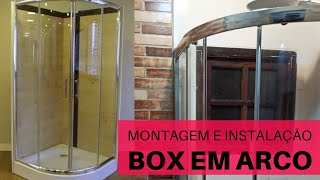 Como montar e instalar BOX de CANTO Eckofloor  Diário de Obra Marcia e Marcelo [upl. by Deonne999]