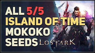 All 5 Island of Time Mokoko Seed Locations Lost Ark [upl. by Carey]