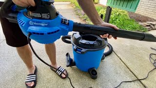 Vacmaster 12 Gallon Wet  Dry Vac with Detachable Blower Review [upl. by Gautier658]