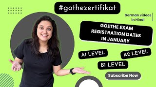 Goethe Exam Update January 2024 Dates Revealed Plan Your Language Success 📅 [upl. by Meisel]