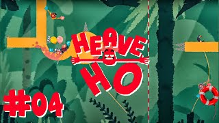 Heave Ho Part 4 Gameplay WITH FAMILY 4th MAP quotTHE JUNGLEquot PC  No Commentary [upl. by Anaib]