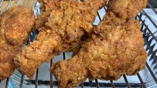 EXTRA CRISPY FRIED CHICKEN  TASTY FRIED CHICKEN TERRIANN’S KITCHEN [upl. by Gurango81]