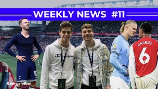 Weekly news 11  Liverpool má väčšiu šancu na titul ako Arsenal [upl. by Gobert877]