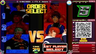 KOF 98 🇧🇷DMACHADO🇧🇷 🆚 🇦🇷Amane🇦🇷 FT5 Ranked Match [upl. by Gierk]