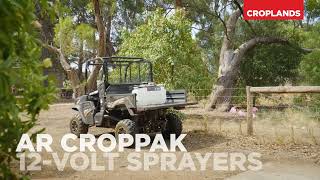 Croplands AR CropPak 12Volt Sprayers  30 60 and 100 litre tanks [upl. by Seale631]