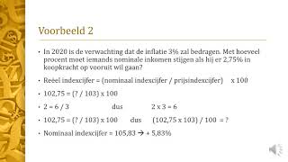 Reëel inkomen  koopkracht [upl. by Emad]