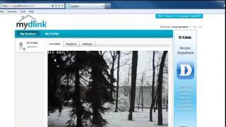 How to log into your mydlink camera [upl. by Ahsaercal]