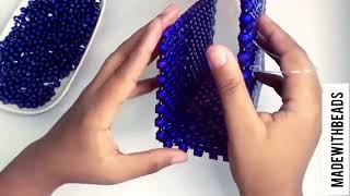 Tutorial How to Make Bead Bags  Bead Bags Making Tutorial [upl. by Rodger463]