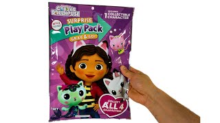 Surprise play bag Gabby’s Dollhouse toy review learning for kids [upl. by Suoicerp]