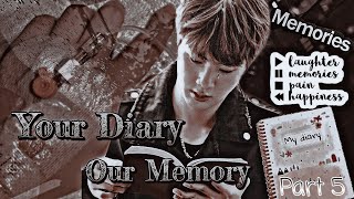 Bts Jin FF  Your Diary Our Memory 📖  Part 5 [upl. by Jackson302]