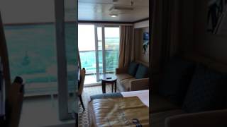 Regal Princess Balcony Cabine D139 Deck 9 [upl. by Ellecrag]