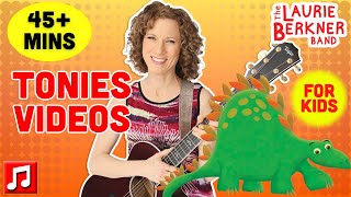 45 min  Laurie Berkner Tonie Compliation  We Are The Dinosaurs and more [upl. by Dijam]