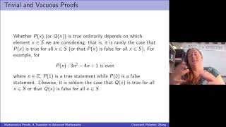 Trivial and Vacuous Proofs [upl. by Adnilram]