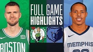 CELTICS at GRIZZLIES  FULL GAME HIGHLIGHTS  November 19 2023 [upl. by Lletnuahs774]