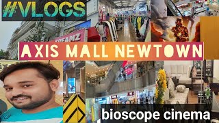 AXIS MALL NEWTOWN VLOGSBIOSCOPE CINEMA HALL MWZmedico [upl. by Jesh]