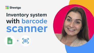 Inventory system with barcode scanner in Google Sheets AUTOMATED [upl. by Epifano238]