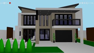 Floor Plan Creator  4 Bedroom Modern Double Storey House [upl. by Coussoule]