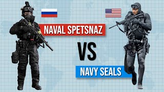 Russia’s Naval Spetsnaz vs US Navy SEALs  Who would win [upl. by Enoyrt]